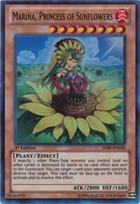 Mariña, Princess of Sunflowers - Shadow Specters (SHSP) #SHSP-EN040 - Super Rare YuGiOh Trading Card