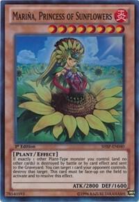 Mariña, Princess of Sunflowers - Shadow Specters YuGiOh trading card