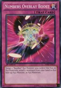 Numbers Overlay Boost - Shadow Specters YuGiOh trading card