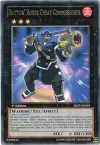 Battlin' Boxer Cheat Commissioner - Shadow Specters (SHSP) #SHSP-EN049 - Rare YuGiOh Trading Card