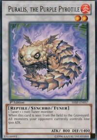 Puralis, the Purple Pyrotile - Shadow Specters (SHSP) #SHSP-EN057 - Rare YuGiOh Trading Card