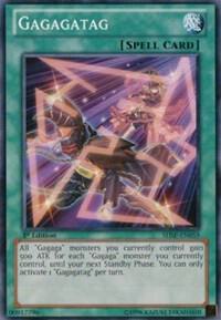 Gagagatag - Shadow Specters YuGiOh trading card