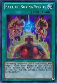 Battlin' Boxing Spirits - Shadow Specters YuGiOh trading card