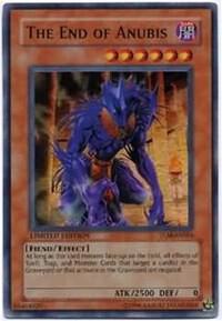 The End of Anubis - The Lost Millennium YuGiOh trading card