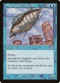 Stronghold Zeppelin - Nemesis (NMS) #47 - Uncommon Magic: The Gathering Trading Card