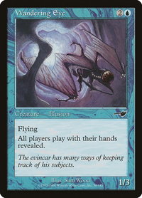 Wandering Eye - Nemesis (NMS) #50 - Common Magic: The Gathering Trading Card