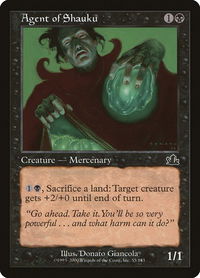 Agent of Shauku - Prophecy (PCY) #55 - Common Magic: The Gathering Trading Card