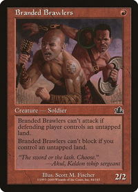 Branded Brawlers - Prophecy (PCY) #84 - Common Magic: The Gathering Trading Card