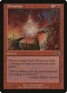 Devastate - Prophecy (PCY) #87 - Common Magic: The Gathering Trading Card