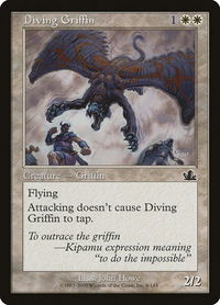 Diving Griffin - Prophecy (PCY) #6 - Common Magic: The Gathering Trading Card