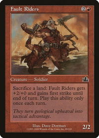 Fault Riders - Prophecy (PCY) #88 - Common Magic: The Gathering Trading Card