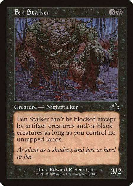 Fen Stalker - Prophecy Magic: The Gathering trading card