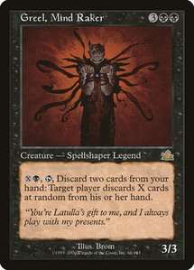 Greel, Mind Raker - Prophecy (PCY) #66 - Rare Magic: The Gathering Trading Card