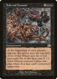 Infernal Genesis - Prophecy (PCY) #68 - Rare Magic: The Gathering Trading Card