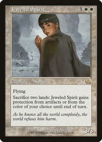 Jeweled Spirit - Prophecy (PCY) #12 - Rare Magic: The Gathering Trading Card