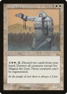 Mageta the Lion - Prophecy (PCY) #13 - Rare Magic: The Gathering Trading Card