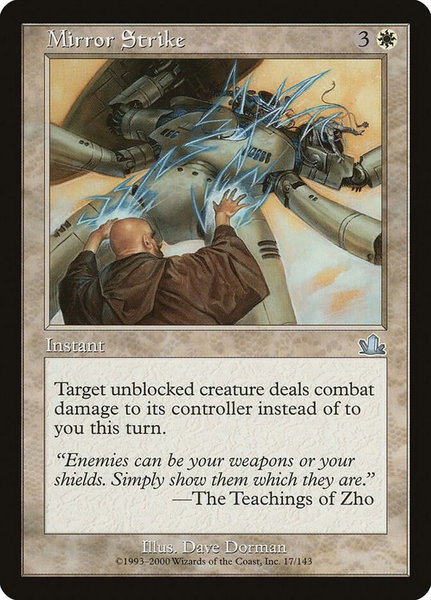 Mirror Strike - Prophecy Magic: The Gathering trading card