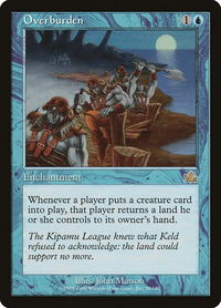 Overburden - Prophecy (PCY) #39 - Rare Magic: The Gathering Trading Card