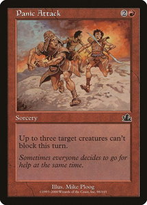 Panic Attack - Prophecy (PCY) #98 - Common Magic: The Gathering Trading Card