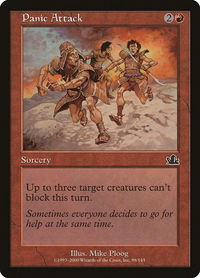 Panic Attack - Prophecy (PCY) #98 - Common Magic: The Gathering Trading Card