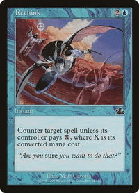 Rethink - Prophecy (PCY) #42 - Common Magic: The Gathering Trading Card