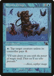 Rhystic Deluge - Prophecy (PCY) #43 - Common Magic: The Gathering Trading Card