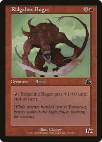 Ridgeline Rager - Prophecy (PCY) #100 - Common Magic: The Gathering Trading Card