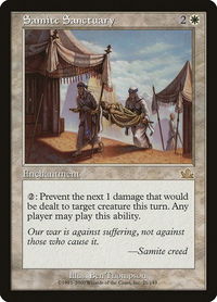 Samite Sanctuary - Prophecy (PCY) #21 - Rare Magic: The Gathering Trading Card