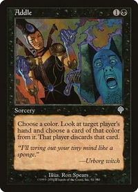Addle - Invasion (INV) #91 - Uncommon Magic: The Gathering Trading Card