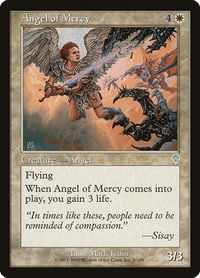 Angel of Mercy - Invasion (INV) #2 - Uncommon Magic: The Gathering Trading Card