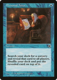Personal Tutor - Portal (POR) #64 - Uncommon Magic: The Gathering Trading Card