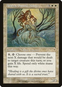 Atalya, Samite Master - Invasion (INV) #4 - Rare Magic: The Gathering Trading Card