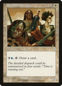 Benalish Heralds - Invasion (INV) #6 - Uncommon Magic: The Gathering Trading Card