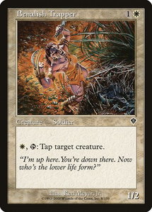 Benalish Trapper - Invasion (INV) #8 - Common Magic: The Gathering Trading Card