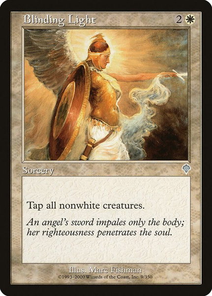 Blinding Light trading card from Invasion Blinding Light - Invasion Magic: The Gathering trading card