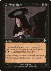 Defiling Tears - Invasion (INV) #99 - Uncommon Magic: The Gathering Trading Card