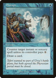 Disrupt - Invasion (INV) #51 - Uncommon Magic: The Gathering Trading Card