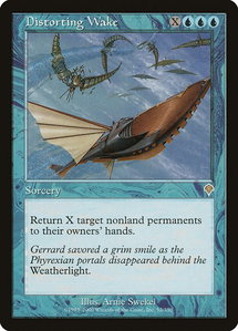 Distorting Wake - Invasion (INV) #52 - Rare Magic: The Gathering Trading Card