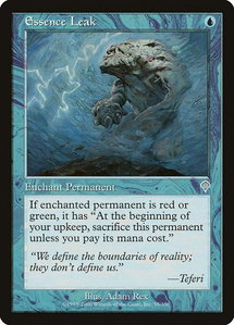 Essence Leak - Invasion (INV) #55 - Uncommon Magic: The Gathering Trading Card