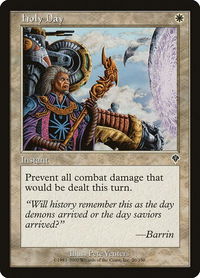 Holy Day - Invasion (INV) #20 - Common Magic: The Gathering Trading Card