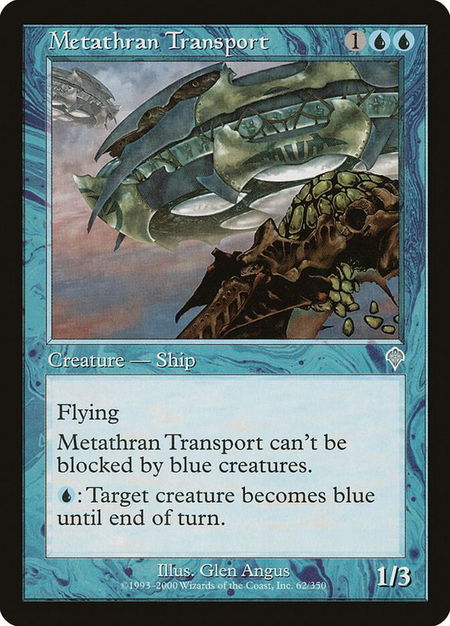 Metathran Transport - Invasion Magic: The Gathering trading card