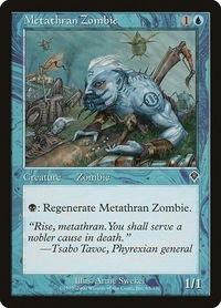 Metathran Zombie - Invasion (INV) #63 - Common Magic: The Gathering Trading Card