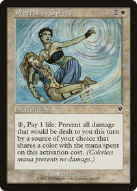 Protective Sphere - Invasion (INV) #26 - Common Magic: The Gathering Trading Card