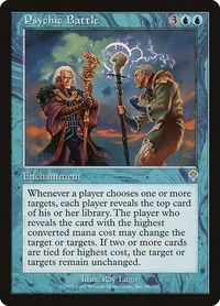 Psychic Battle - Invasion (INV) #68 - Rare Magic: The Gathering Trading Card