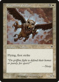 Razorfoot Griffin - Invasion (INV) #29 - Common Magic: The Gathering Trading Card