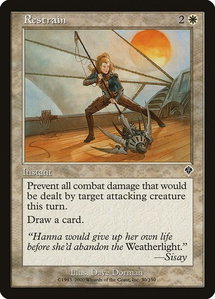 Restrain - Invasion (INV) #30 - Common Magic: The Gathering Trading Card