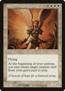 Reya Dawnbringer - Invasion (INV) #33 - Rare Magic: The Gathering Trading Card