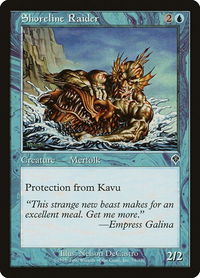 Shoreline Raider - Invasion (INV) #73 - Common Magic: The Gathering Trading Card
