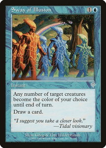 Sway of Illusion - Invasion (INV) #77 - Uncommon Magic: The Gathering Trading Card