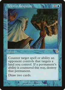Teferi's Response - Invasion (INV) #78 - Rare Magic: The Gathering Trading Card